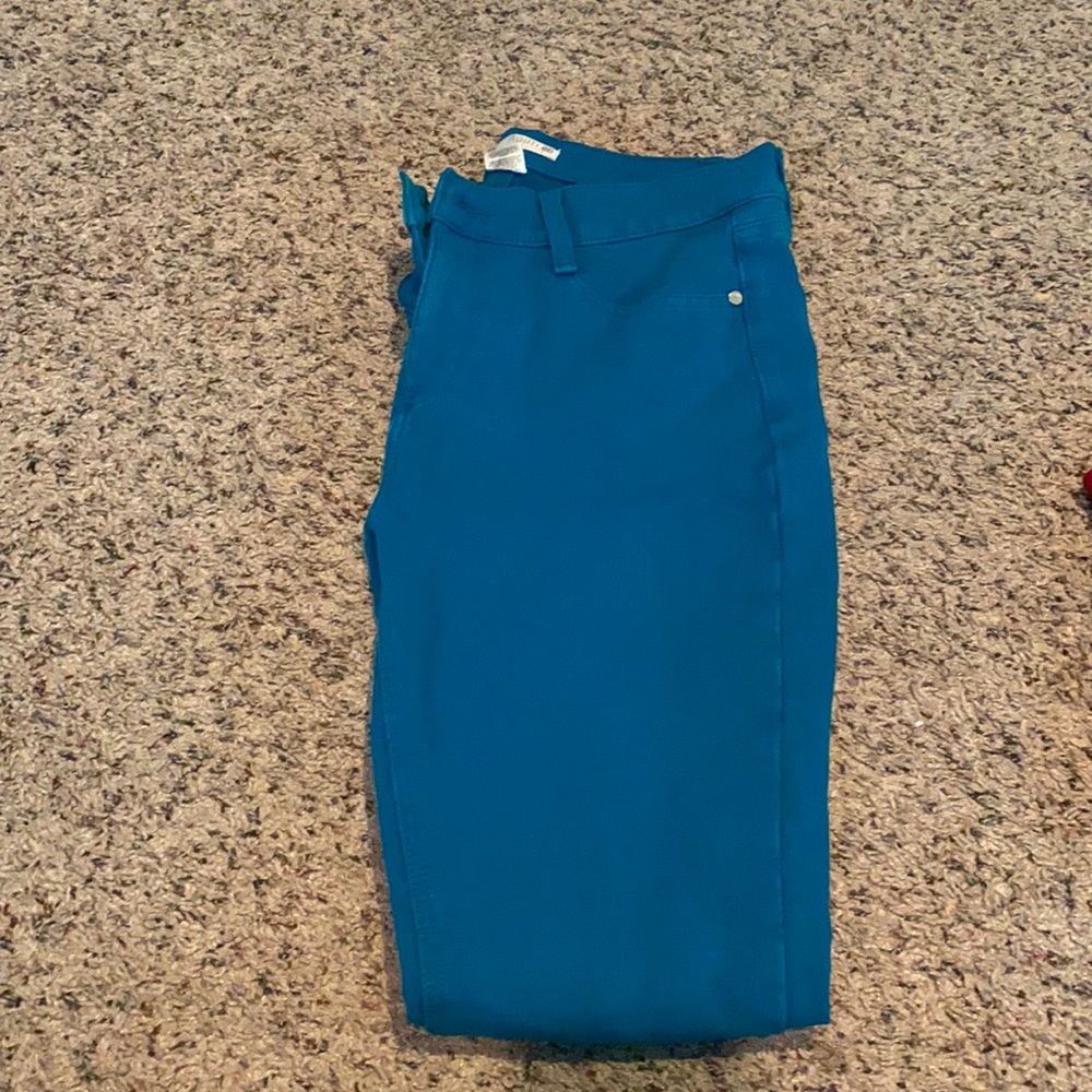Routee66 Turquoise stretchy jeans